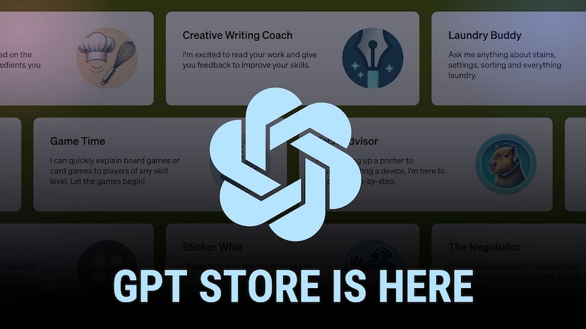 ChatGPT announces the launch of its GPT store